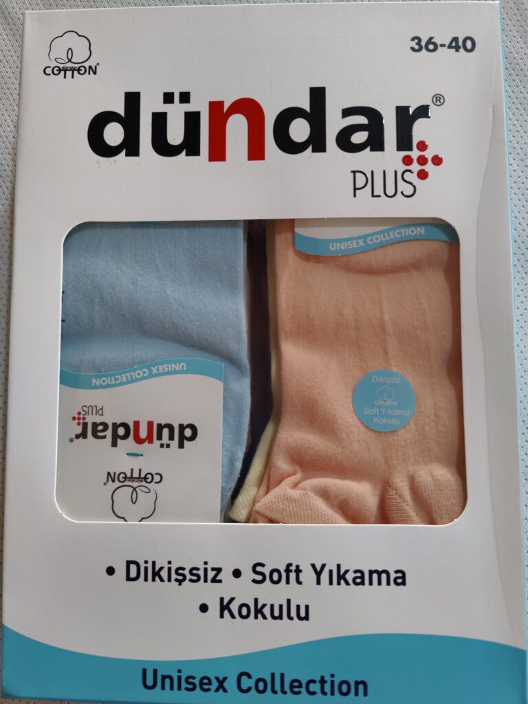 Пакет Дамски цветни терлици Dundar plus 12бр.(микс от цветове)